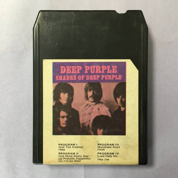 DEEP PURPLE SHADES OF DEEP PURPLE 8 TRACK CARTRIDGE US製 RARE!!