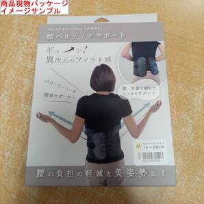 7-2/A1 Mサイズ 腰ベルティナサポート 箱入り・新品 パワープーリー式調整サポーター 骨盤ベルト 負担軽減 介護/介助 補助ベルト