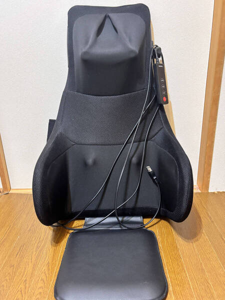 【スライヴ】 シートマッサージャー MD-8690(ブラック)THRIVE