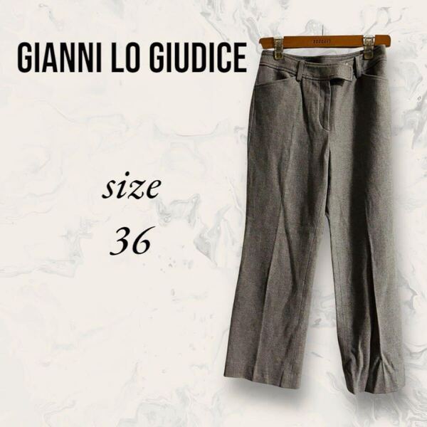 ジャンニロジュディチェ GIANNI LO GIUDICE ストレートパンツ