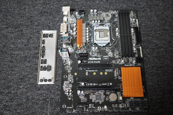 動作品 ASRock Z170 Pro4S マザーボード 第6世代CPU対応