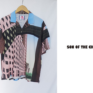★送料無料匿名発送★美品★SON OF THE CHEESE★サノバチーズ★Umbra Shirt★半袖シャツアロハシャツ