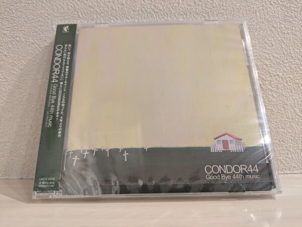 未開封品 CONDOR44 希少盤 Good Bye 44th music コンドル44 CD 帯付き 送料無料/検)カネコアツシ ギターロック オルタナティブ