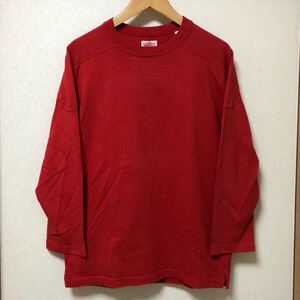 送料込 日本製 ハリウッドランチマーケット フットボールT Sサイズ 美中古 ハリラン HRM 聖林公司 Tシャツ アメカジ 古着 made in japan
