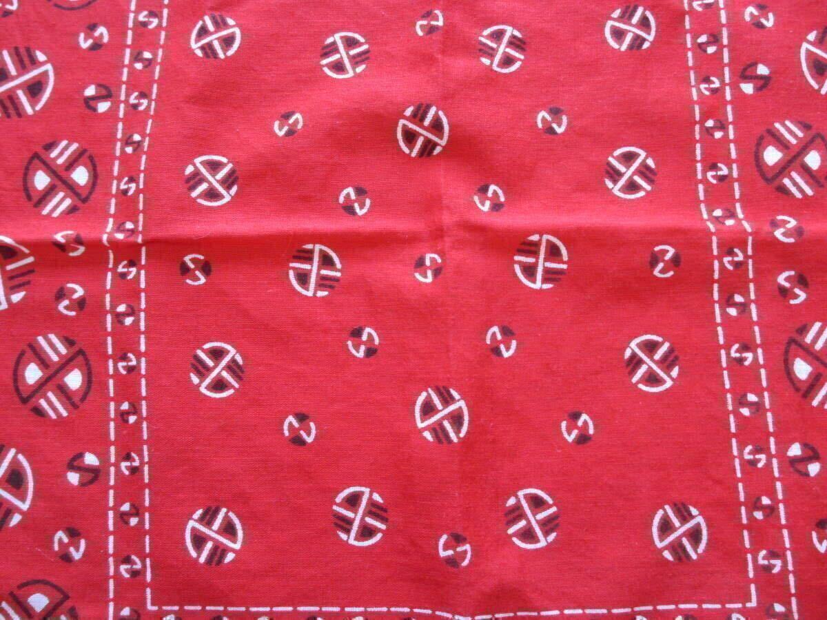 1960's～ N.O.S. クロス柄 バンダナ - JAMMRU WEB SHOP