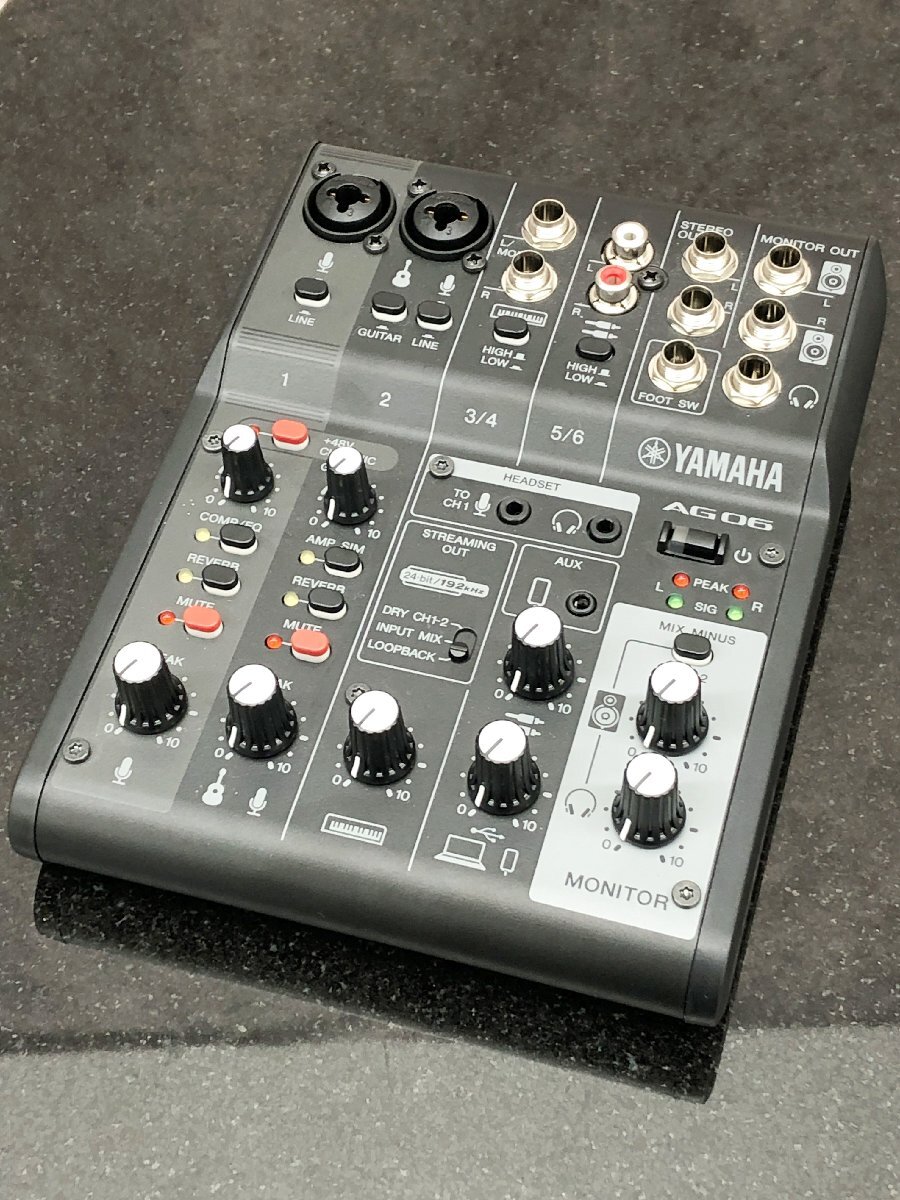 2025年最新】Yahoo!オークション -yamaha ag06の中古品・新品 2025年最新】Yahoo!オークション -yamaha ag06の中古品・新品