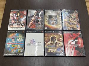 #3775 SONY ソニー プレイステーション2 playstation2 ソフト セット PS2 プレステ2 8本おまとめ KOEI 戦国無双 中古品