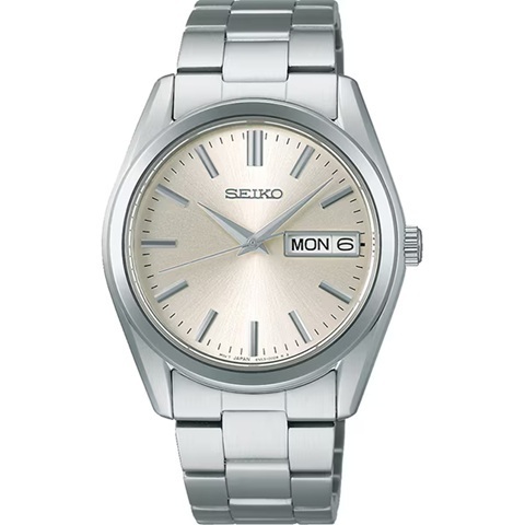 送料無料★新品 SEIKO 国内正規品★セイコーセレクション Sシリーズ SBTH007 シャンパンゴールド文字盤 デイデイト クオーツ 腕時計