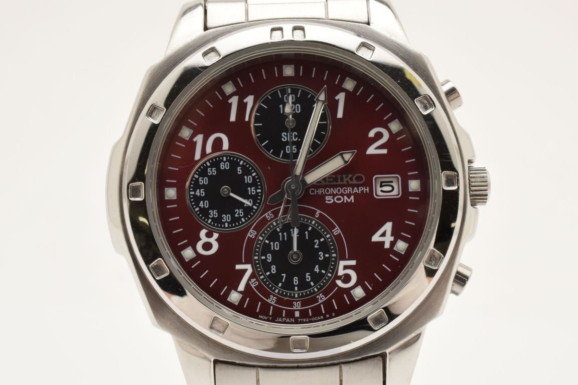 Yahoo!オークション -「seiko 7t92-0ca0」(アクセサリー、時計