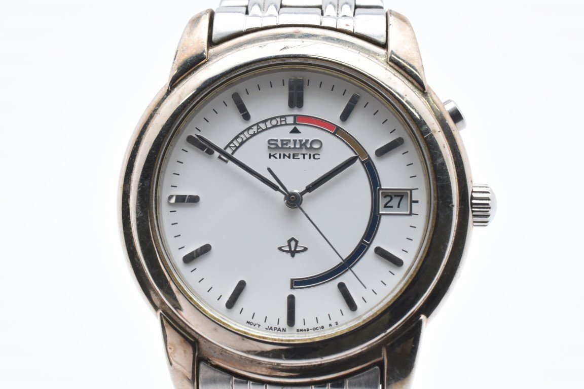 【楽ギフ_のし宛書】 Yahoo!オークション -「seiko kinetic 5m42」の落札相場・落札価格 その他