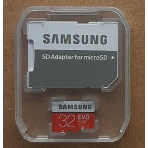 Samsung EVO Plus 32GB microSDHC Full HD MB-MC32GA/ECO 国内正規保証品 Class10 UHS-I対応 (最大読出速度95MB/s:最大書込速度20MB/s)