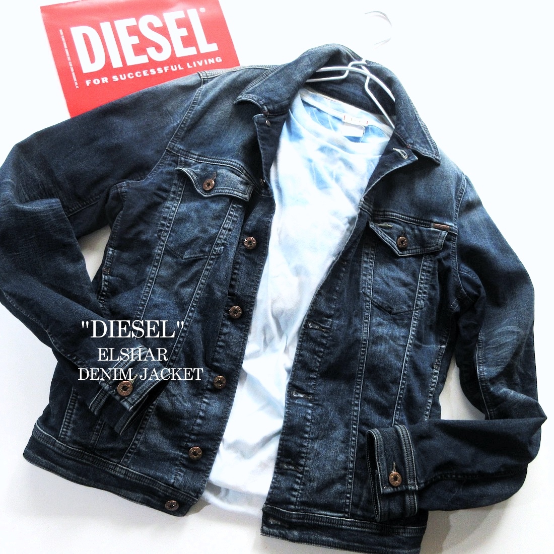 Yahoo!オークション -「diesel デニムジャケット」(ディーゼル Yahoo!オークション -「diesel デニムジャケット」(ディーゼル