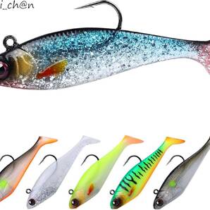 シャッドルアー 9cm 22g 作り工芸精巧 家族釣りを楽しむのに最適 回転ブレード装備され バス 鮎 シーバス トラウト ルアーセット