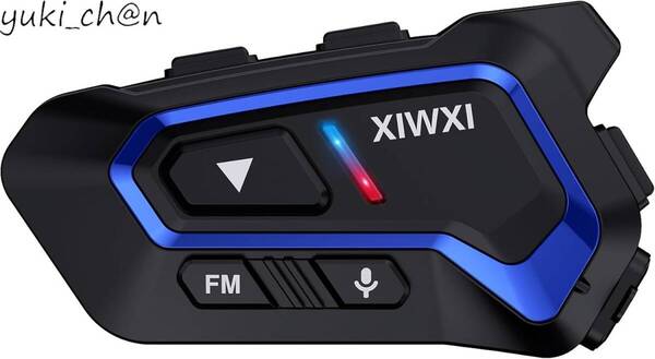 バイクインカム インカムバイク用 最大10人同時通話 最大通話距離2000m イヤホン bluetoothバイク 2種類マイク 技適認証済