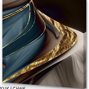 アートパネル 抽象画 リビング 螺旋 40×40cm 正方形 アートフレーム 絵画 キャンバス 額付 ウォールアート ポップアート モダンアート