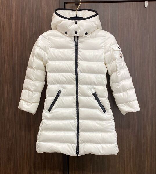 美品 MONCLER モンクレール キッズ ダウン ホワイト 6A 国内正規購入品 タグ類
