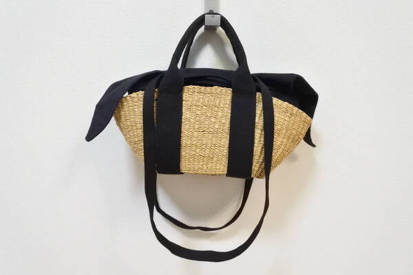☆美品☆MUUN ムーニュ 2way かごバッグ ショルダーバッグ