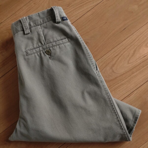 DOCKERS チノスラックスパンツ/2タック/古着/実寸W31L31【L4504】