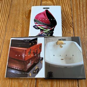 CHIC SIMPLE スカーフ、パッキングバック、バスの写真集3冊