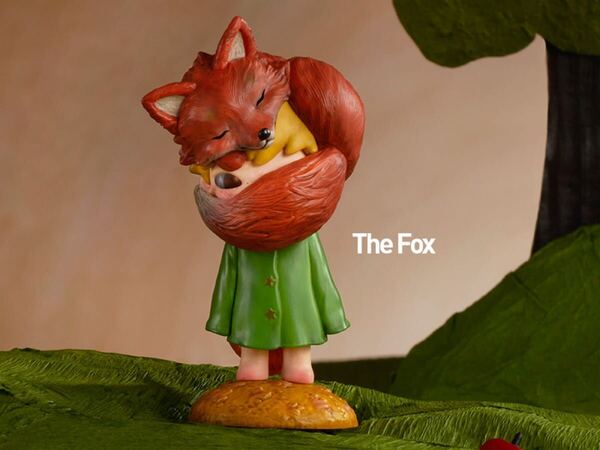 完売品popmart Hirono × 星の王子さま シリーズthe fox フィギュア
