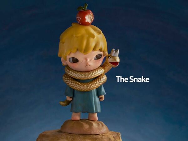 完売品popmart Hirono × 星の王子さま シリーズthe snake フィギュア