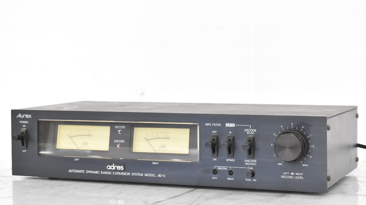 【動作確認済】AUREX AD-5 アドレスユニット ノイズリダクションユニット Yahoo!オークション -「aurex アドレス」の落札相場・落札価格