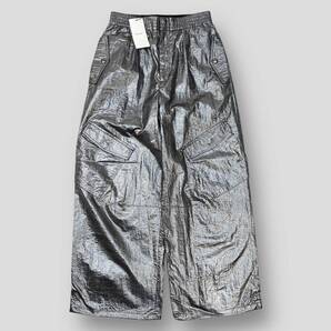 新品 MOUSSY マウジー 23AW FATIGUE LIGHT METALLIC PANTS ファティーグ ライトメタリックパンツ 010GAS30-7090 1 カーゴ シルバー SSM5012