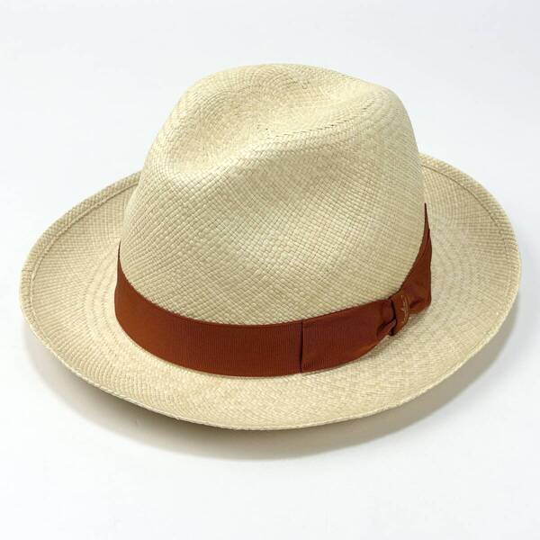 新品 Borsalino ボルサリーノ 24SS パナマ キート ミディアムブリム 140228 0003 59cm ナチュラル QUITO パナマハット 麦わら帽子 SSM4997