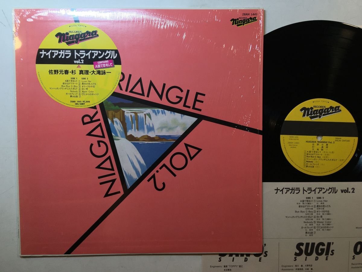 LPレコード ナイアガラ・トライアングル／Vol. 1(レコード番号