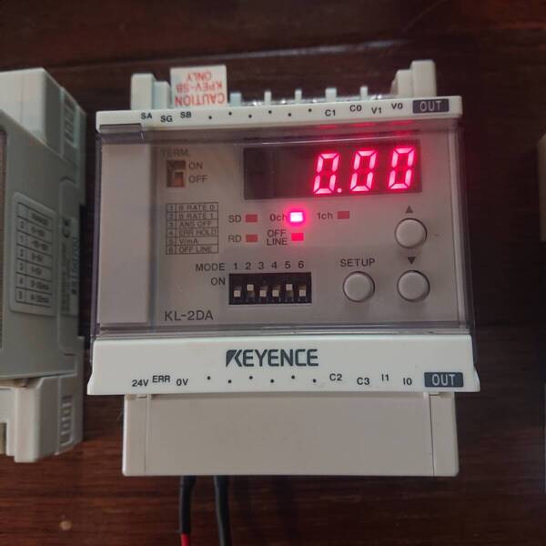 キーエンス keyence KL-2DA D/A変換ユニット アナログ出力2ch 製造番号末尾:009