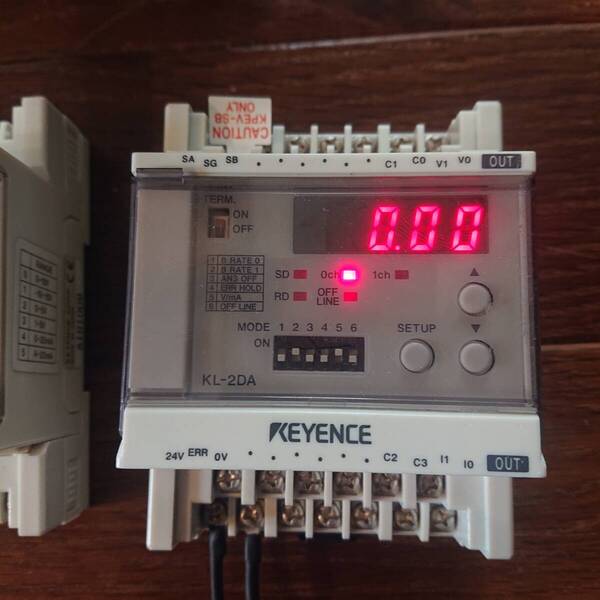 キーエンス keyence KL-2DA D/A変換ユニット アナログ出力2ch 製造番号末尾:285