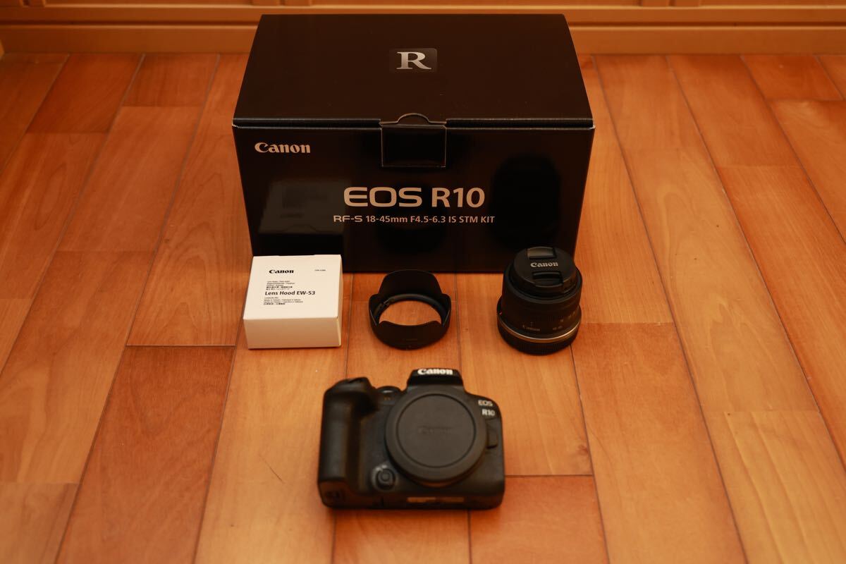Yahoo!オークション -「EOS R10 RF-S18-45 IS STM レンズキット Yahoo!オークション -「EOS R10 RF-S18-45 IS STM レンズキット
