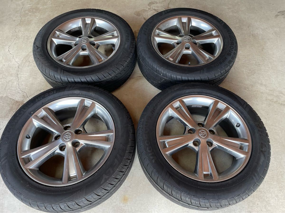 30ハリアー純正 2本 トヨタ 18インチ ホイールセット 235/55R18
