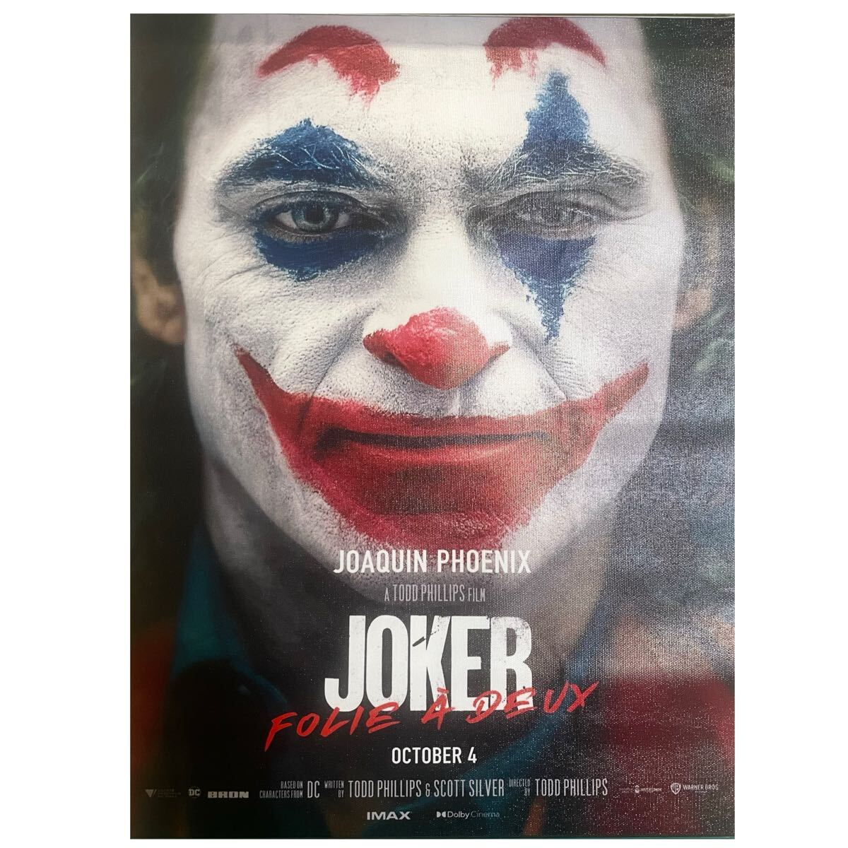 映画ポスター ジョーカー JOKER 24×36inc (61×91.5cm) US版 of2