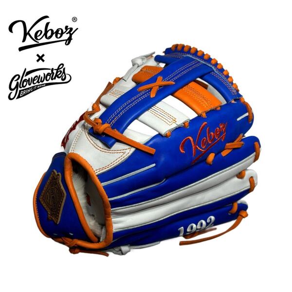 完売品 GLOVE WORKS KEBOZ OUTFIELDER GLOVE 左 グローブ 左投げ用 野球 軟式用 外野用