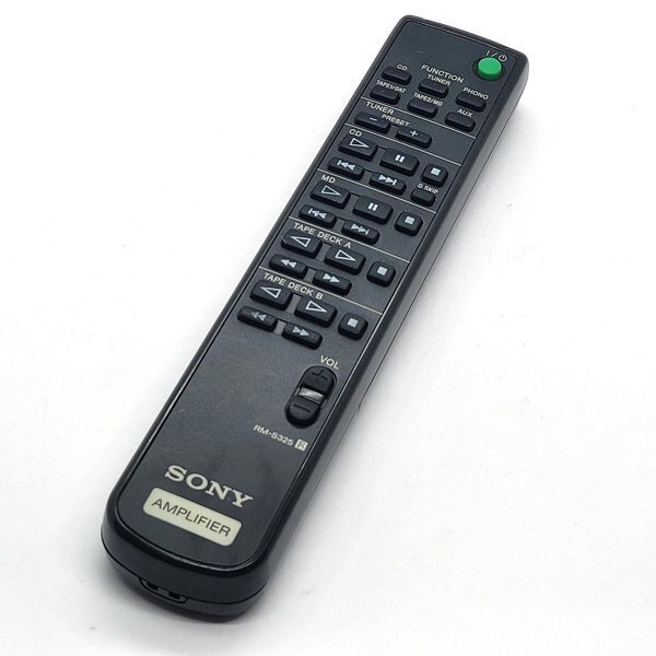 SONY RM-S325 オーディオリモコン ソニー リモコン プリメインアンプ用 TA-FE570