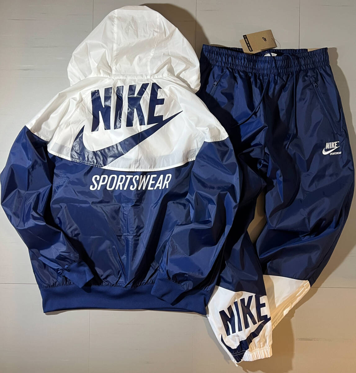 【美品】NIKEナイキ ナイロンジャージ セットアップ ブルー メンズXL Yahoo!オークション -「ナイキナイロンセットアップ」の落札相場