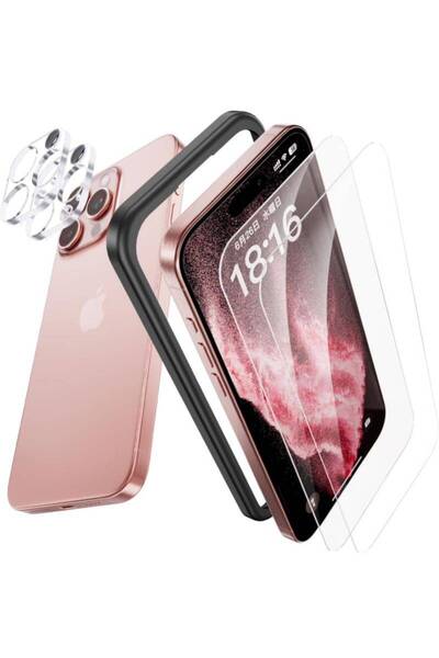 ガラスフィルム iPhone 16Pro 用 保護フィルム 2枚 + カメラフィルム 2枚 旭硝子素材製 9H硬度 耐衝撃 米軍MIL規格 強化ガラス