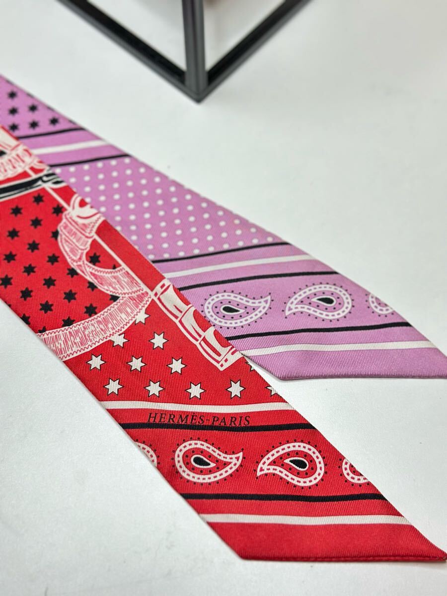 大判】エルメス ロザンジュ スカーフ ひし形 ピンク系 正規品