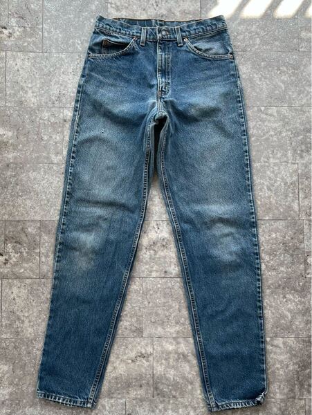 メンズ 古着 ジーンズ リーバイス550 デニム デニムパンツ W31 L34 送料込 ブルー テーパード RELAXED FIT