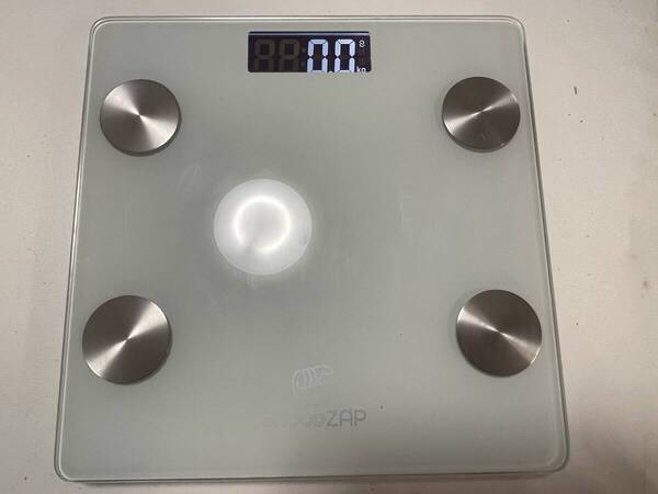 【美品】送料無料! 体重計 チョコザップ 中古 体組成計 chocozap スターターキット
