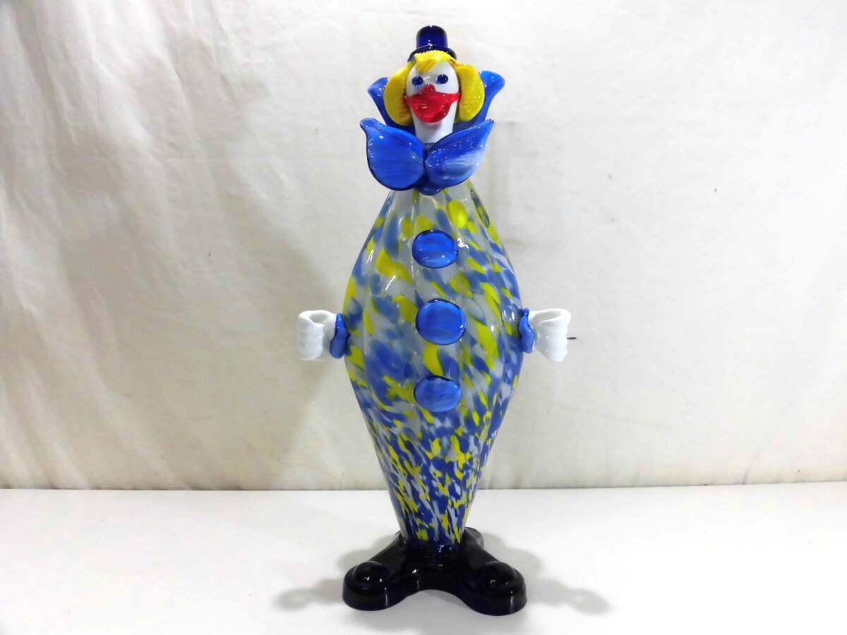 Yahoo!オークション -「ピエロ pierrot」(工芸ガラス) (ガラス Yahoo!オークション -「ピエロ pierrot」(工芸ガラス) (ガラス