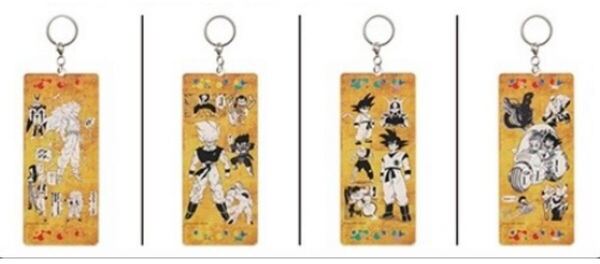 ドラゴンボール 大阪万博限定 アクリルキーホルダー 4点セット