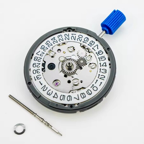 新品 NH34A GMT 自動巻ムーブメント 交換用 機械式 白カレンダー