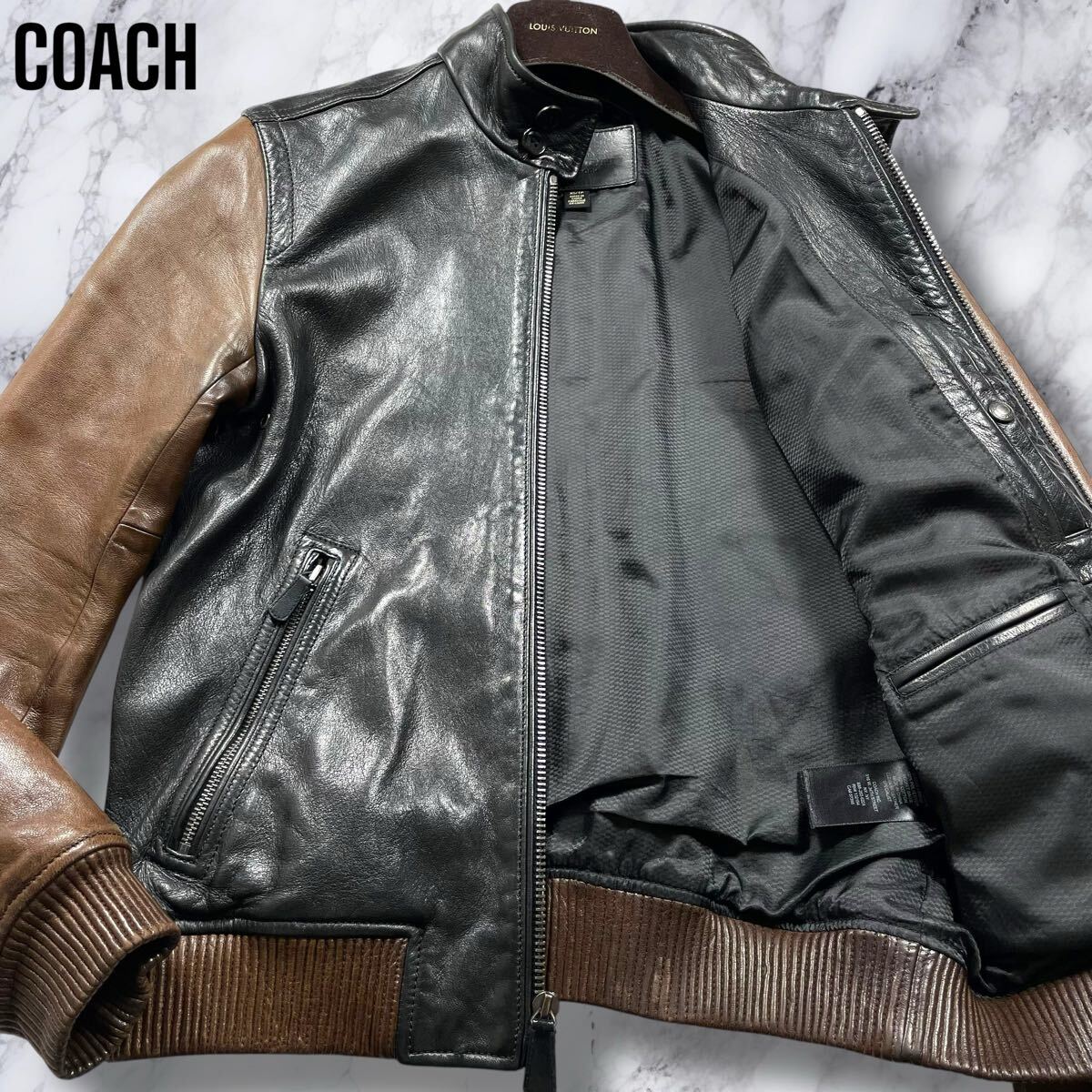 2025年最新】Yahoo!オークション -「レザージャケット」(COACH 2025年最新】Yahoo!オークション -「レザージャケット」(COACH
