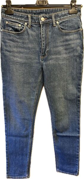 正規 22SS BURBERRY LONDON ENGLAND バーバリー ロンドン Riccardo Tisci SKINNY スキニー インディゴ デニム 28 CNZHUFEIZHU 8021980