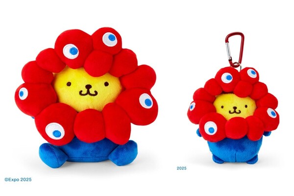 関西万博 EXPO2025 ポムポムプリン サンリオ ミャクミャク なりきりぬいぐるみセット