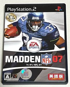 【PS2】 マッデンNFL 07