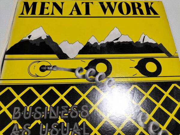 MEN AT WORK / BUSINESS AS USUA LPレコード