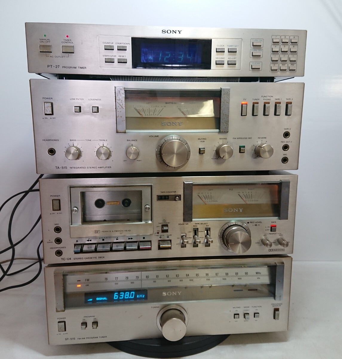 Yahoo!オークション -「sony ta-515」(オーディオ機器) の落札